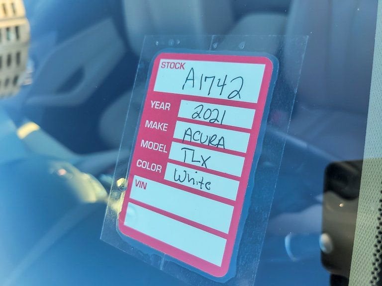 2021 Acura TLX Technology Package