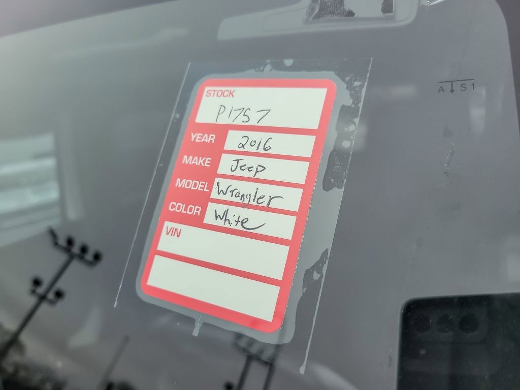 2016 Jeep Wrangler Unlimited Sport