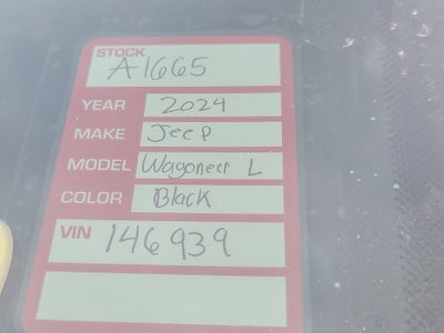 2024 Jeep Wagoneer L Series I 4x4