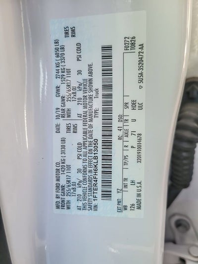 2019 Ford Ranger XLT