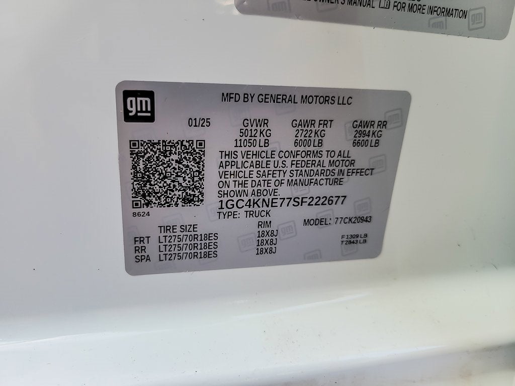 2025 Chevrolet Silverado 2500 HD LT