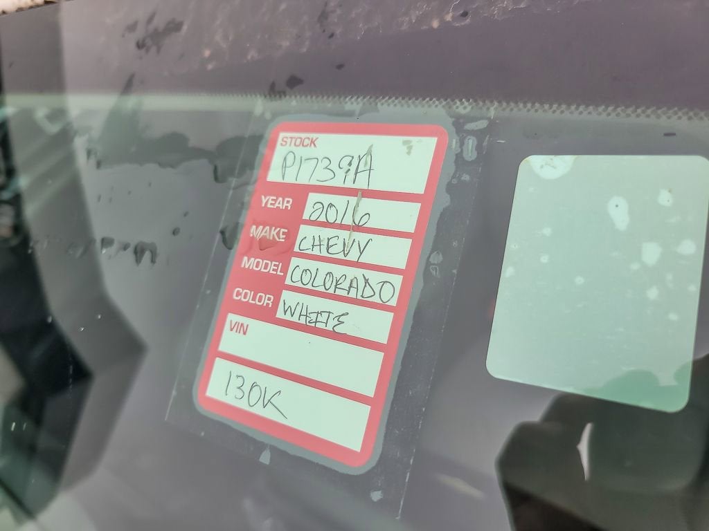 2016 Chevrolet Colorado 2WD WT