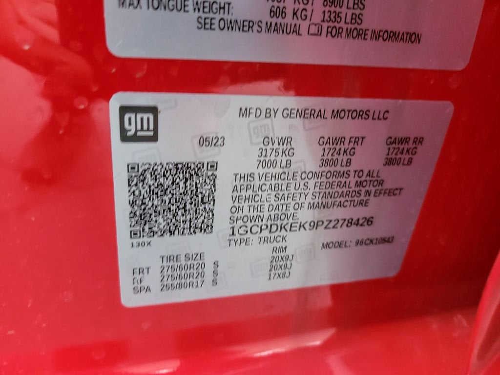 2023 Chevrolet Silverado 1500 LT (2FL)