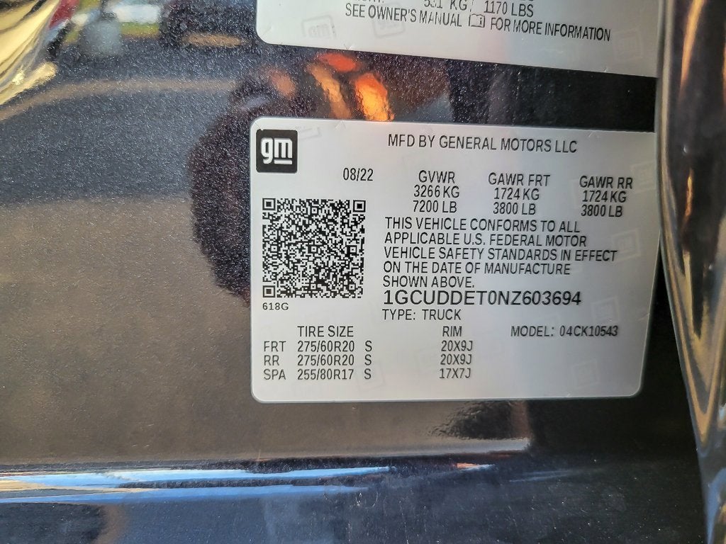 2022 Chevrolet Silverado 1500 LT