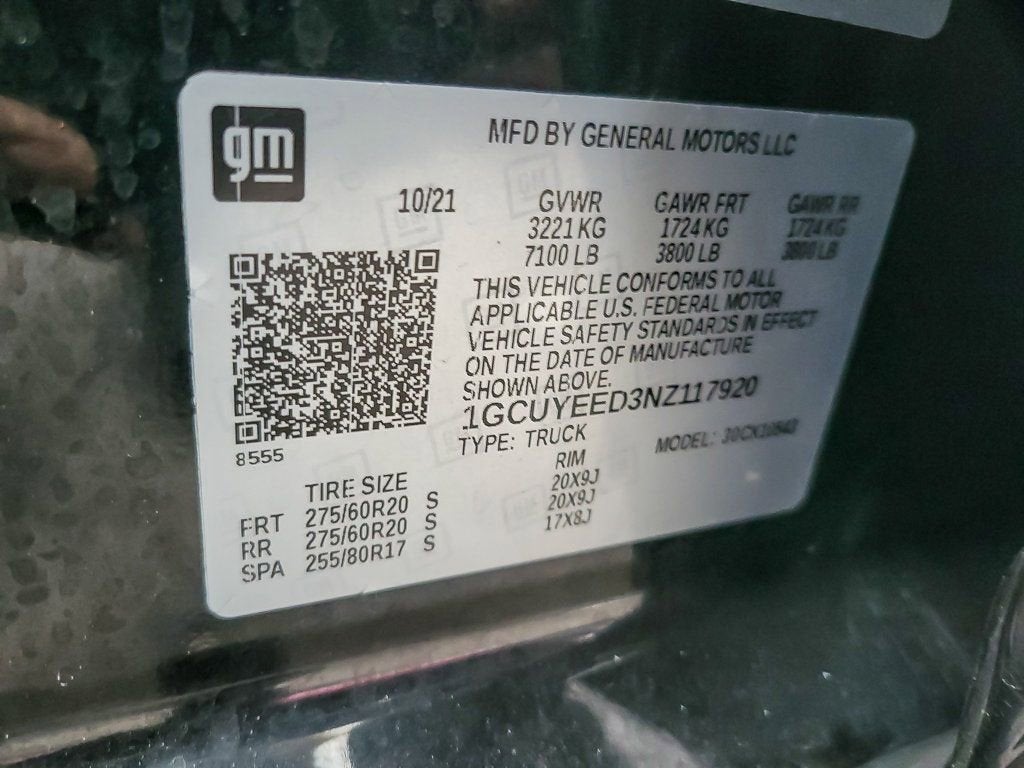 2022 Chevrolet Silverado 1500 LTD RST