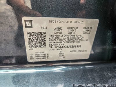 2018 Chevrolet Silverado 1500 LTZ