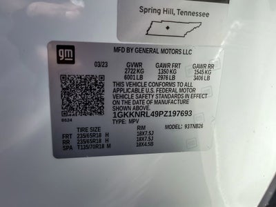 2023 GMC Acadia SLE