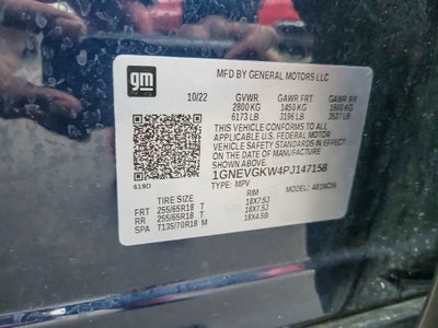 2023 Chevrolet Traverse LT Cloth