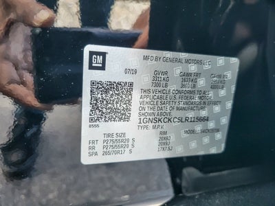 2020 Chevrolet Tahoe Premier