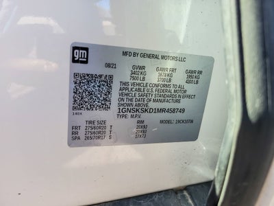 2021 Chevrolet Tahoe Premier