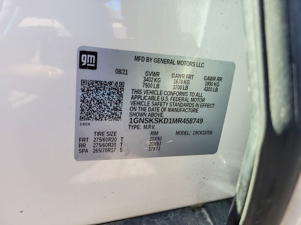 2021 Chevrolet Tahoe Premier