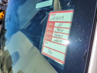 2021 Chevrolet Tahoe Premier