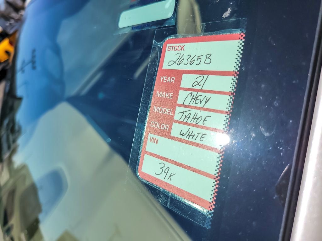 2021 Chevrolet Tahoe Premier