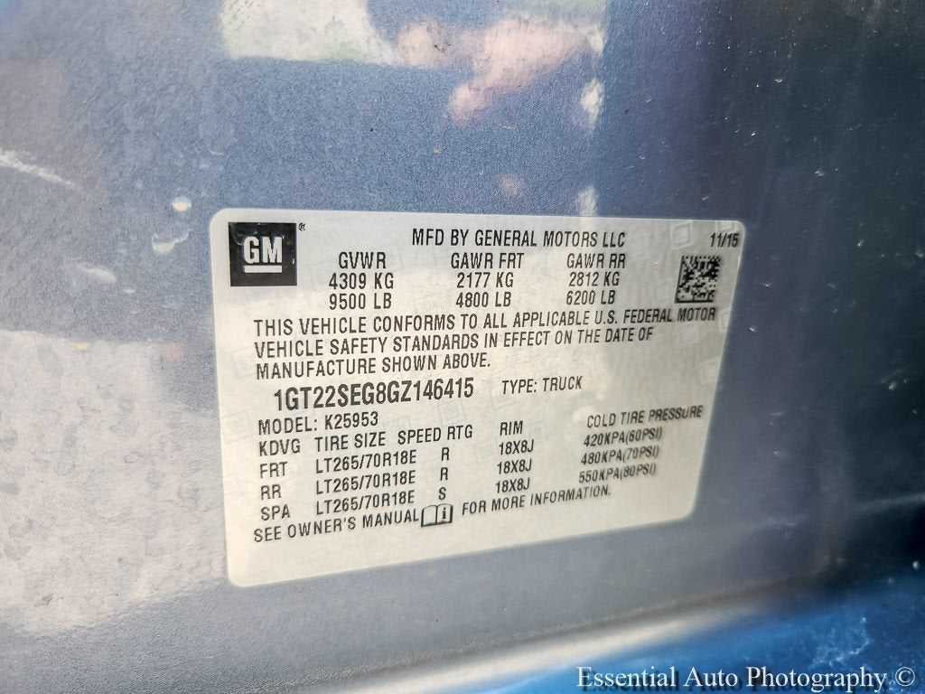 2016 GMC Sierra 2500 HD SLE