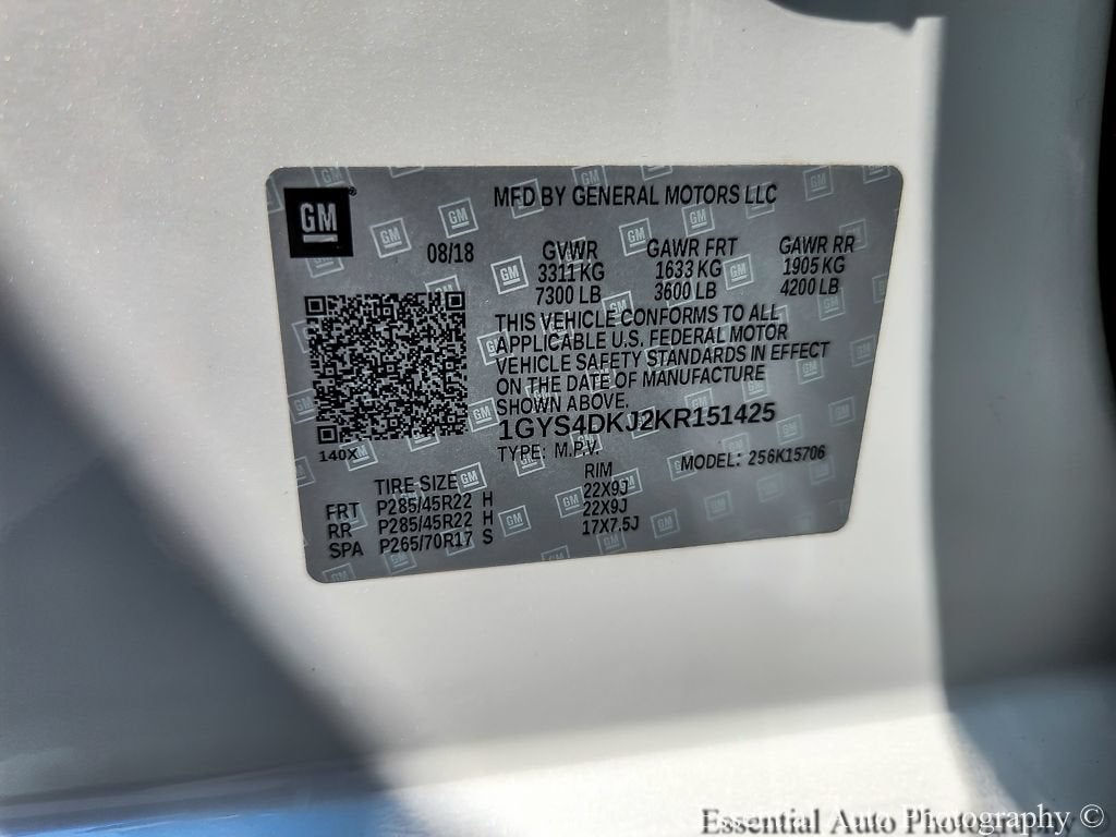 2019 Cadillac Escalade Platinum