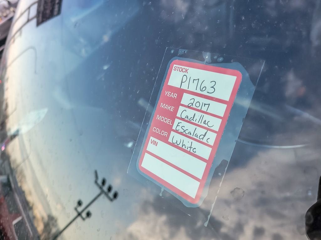 2017 Cadillac Escalade Platinum