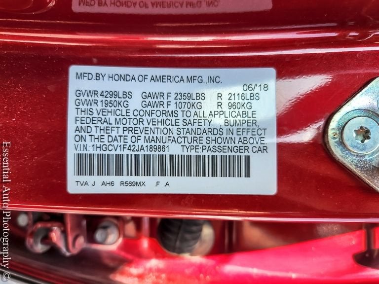 2018 Honda Accord EX