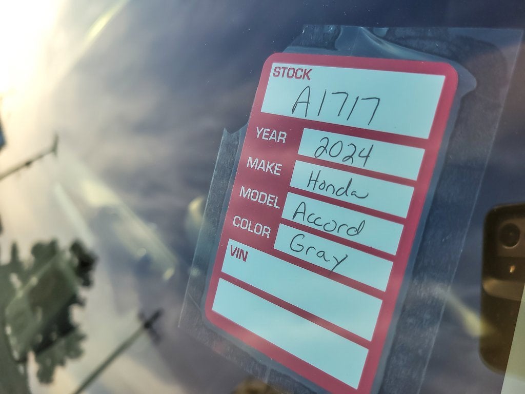 2024 Honda Accord Sedan EX