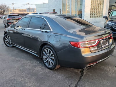 2017 Lincoln Continental Premiere