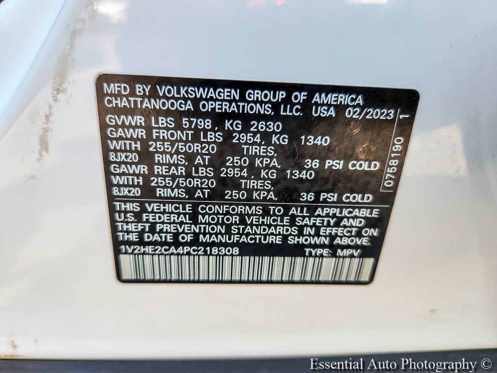 2023 Volkswagen Atlas Cross Sport 3.6L V6 SE w/Technology