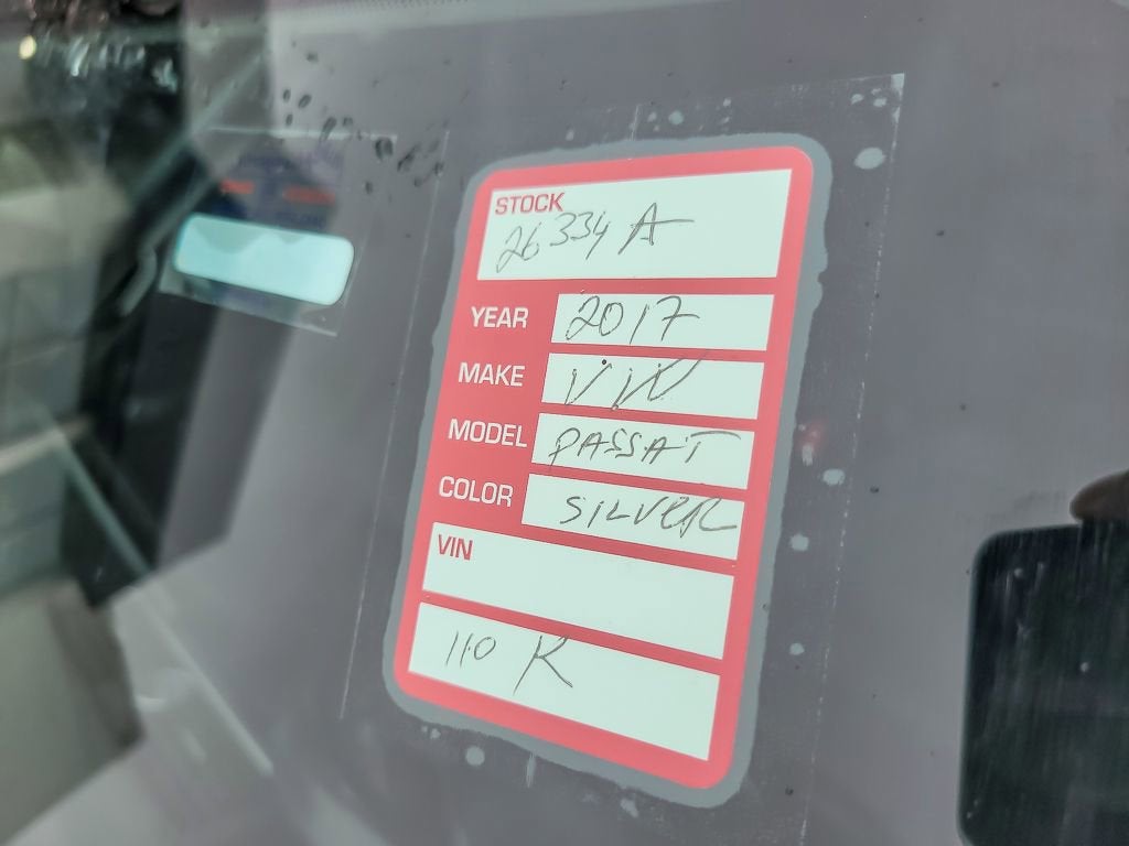 2017 Volkswagen Passat 1.8T SE