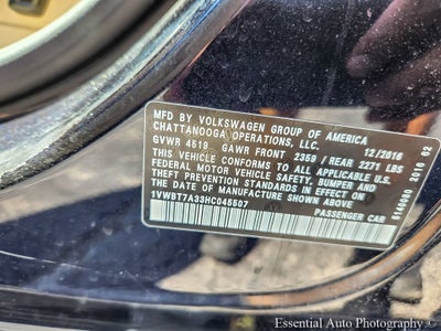 2017 Volkswagen Passat 1.8T SE