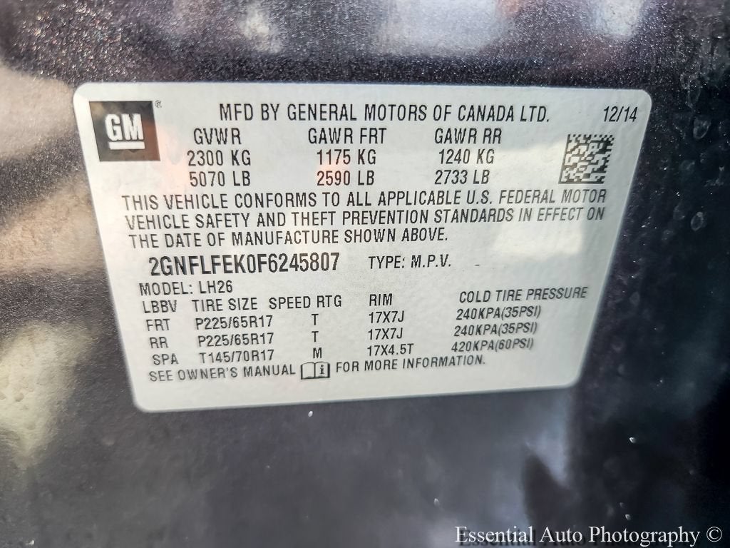 2015 Chevrolet Equinox LT