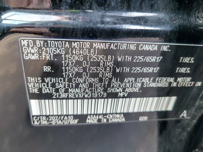 2015 Toyota RAV4 XLE