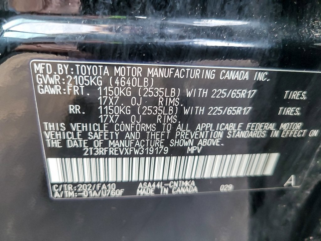 2015 Toyota RAV4 XLE