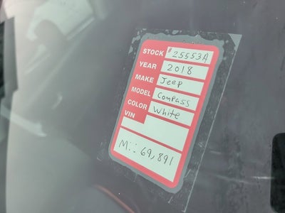 2018 Jeep Compass Trailhawk 4x4