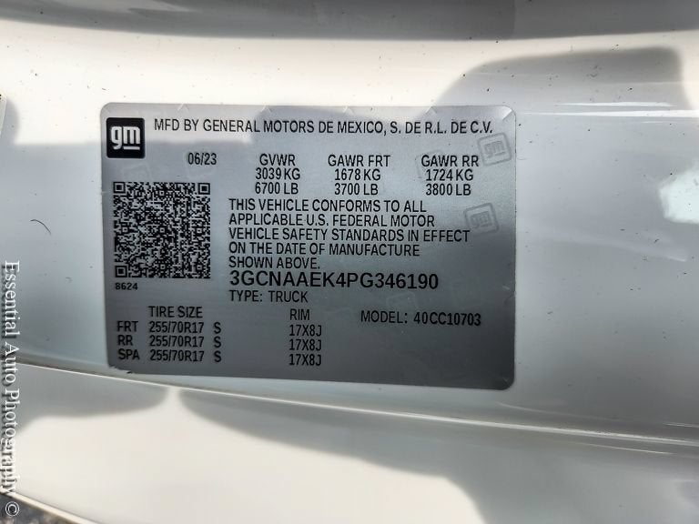 2023 Chevrolet Silverado 1500 Work Truck