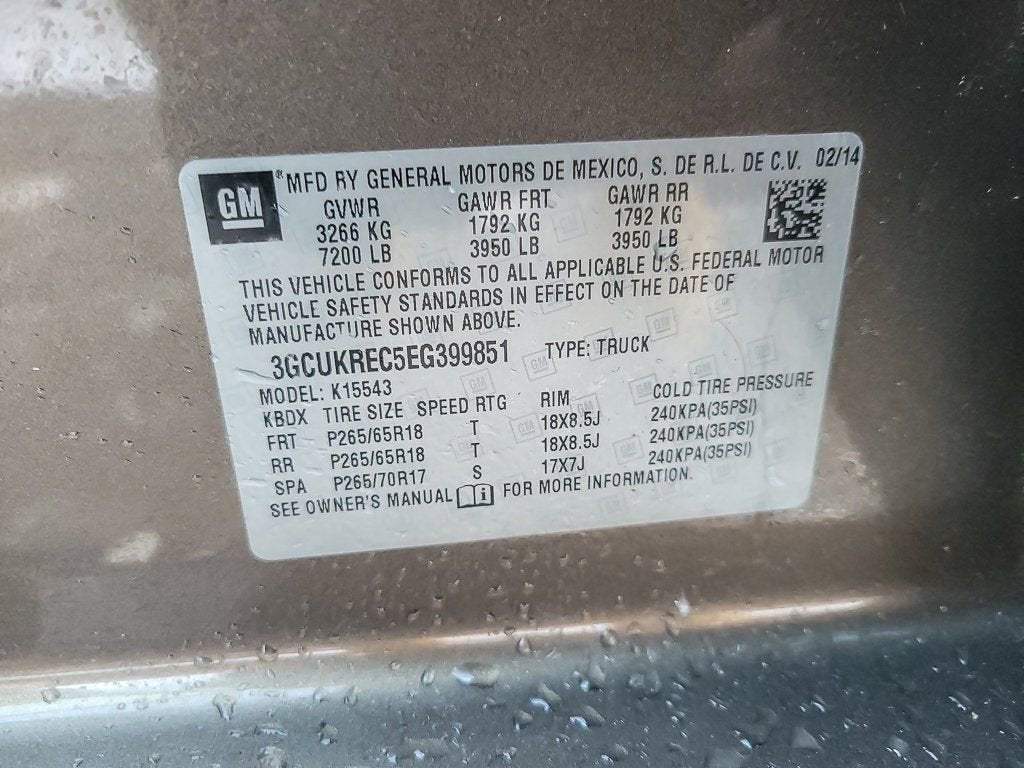 2014 Chevrolet Silverado 1500 LT