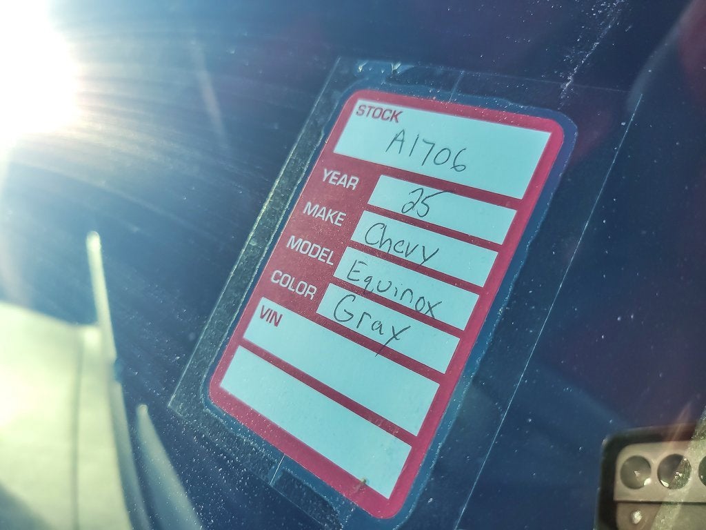 2025 Chevrolet Equinox EV RS