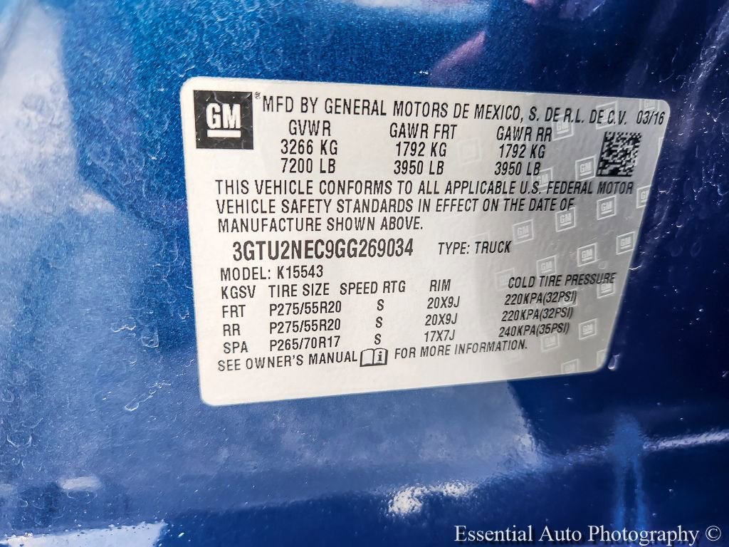 2016 GMC Sierra 1500 SLT