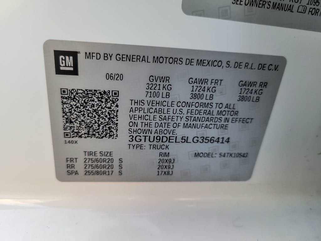 2020 GMC Sierra 1500 SLT