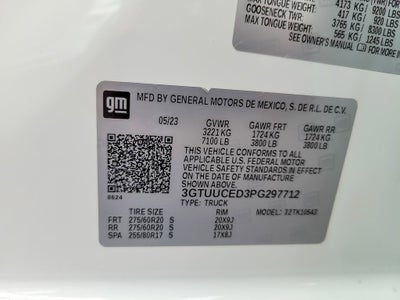 2023 GMC Sierra 1500 Elevation