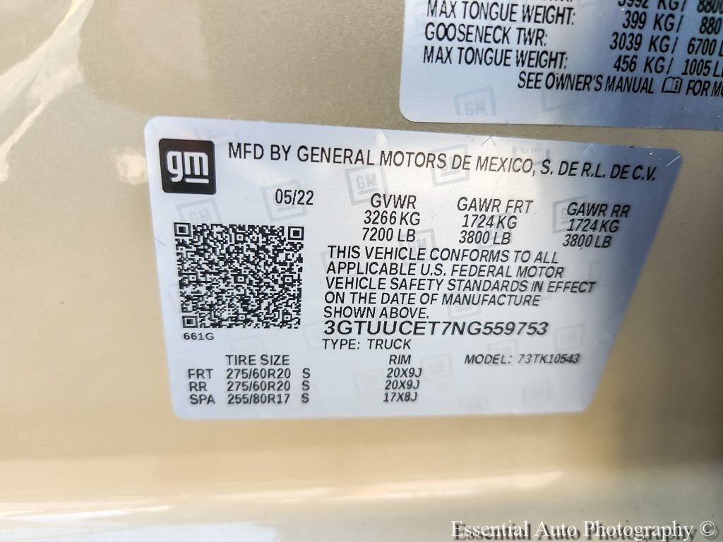2022 GMC Sierra 1500 Elevation