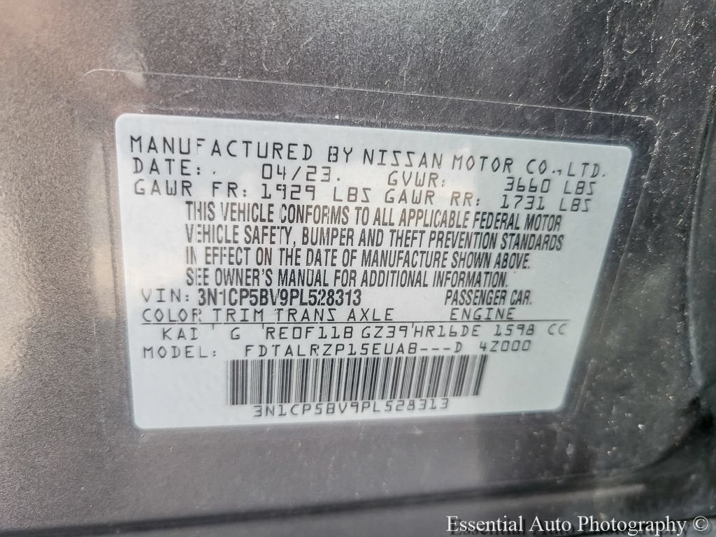 2023 Nissan Kicks S Xtronic CVT