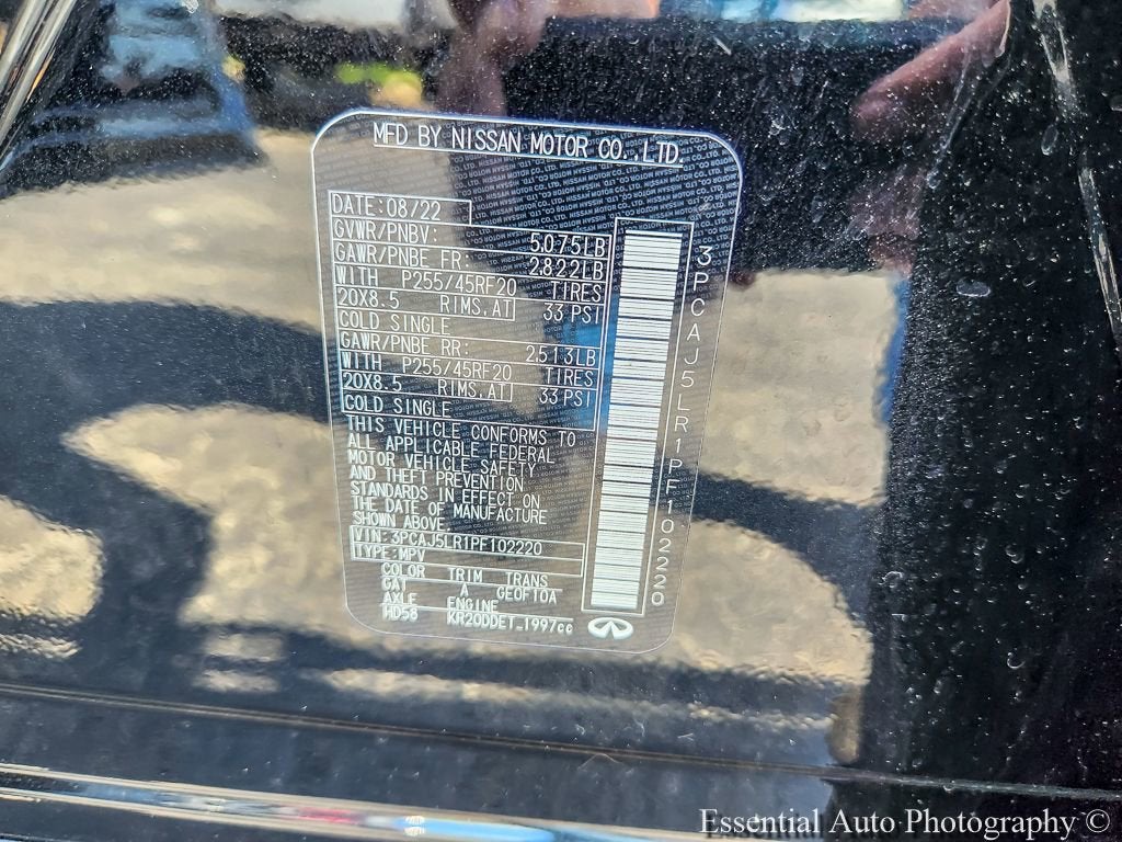 2023 INFINITI QX55 SENSORY AWD