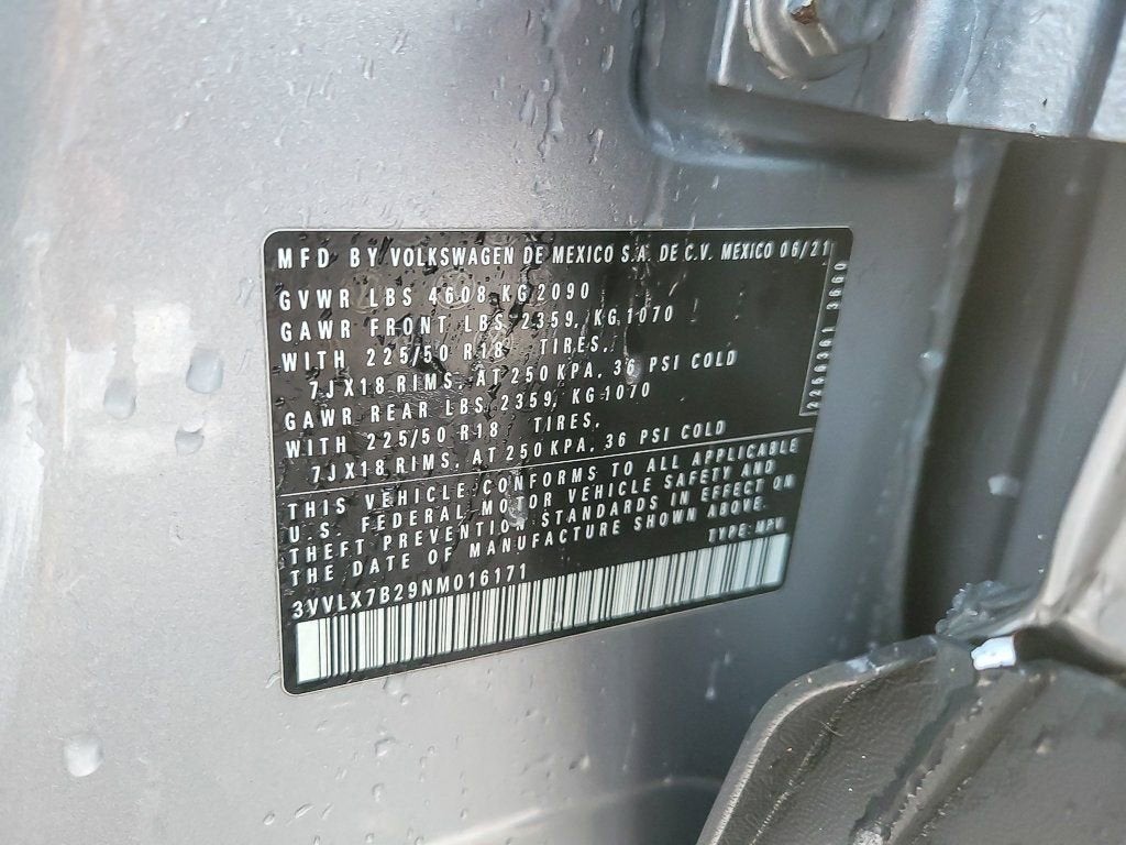 2022 Volkswagen Taos 1.5T SE