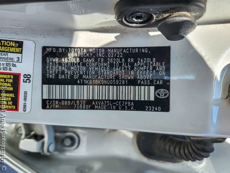 2022 Toyota Camry XSE AWD