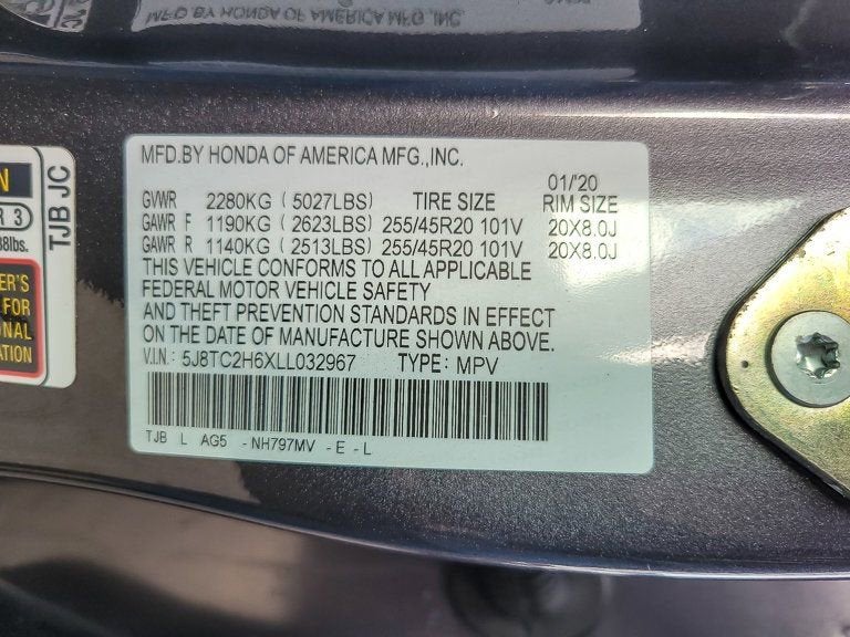 2020 Acura RDX A-Spec Package