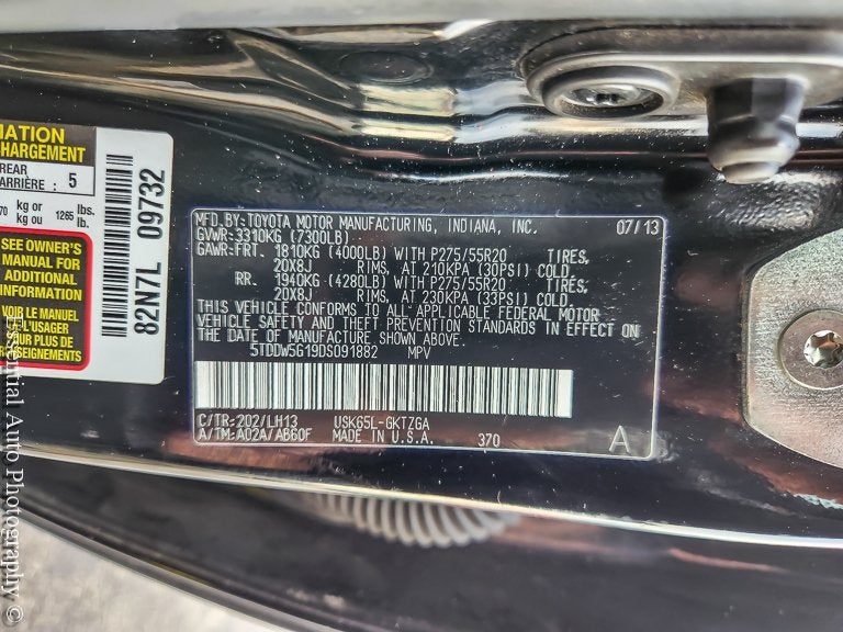 2013 Toyota Sequoia Platinum