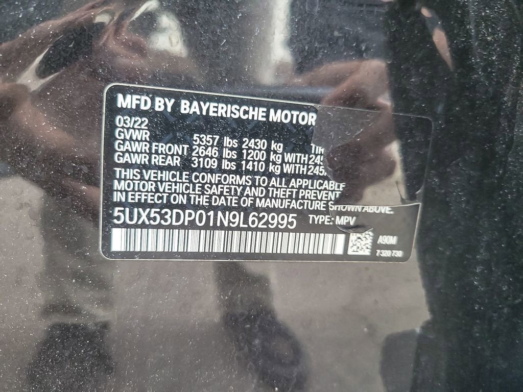 2022 BMW X3 xDrive30i