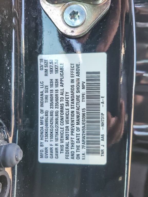 2018 Honda CR-V EX