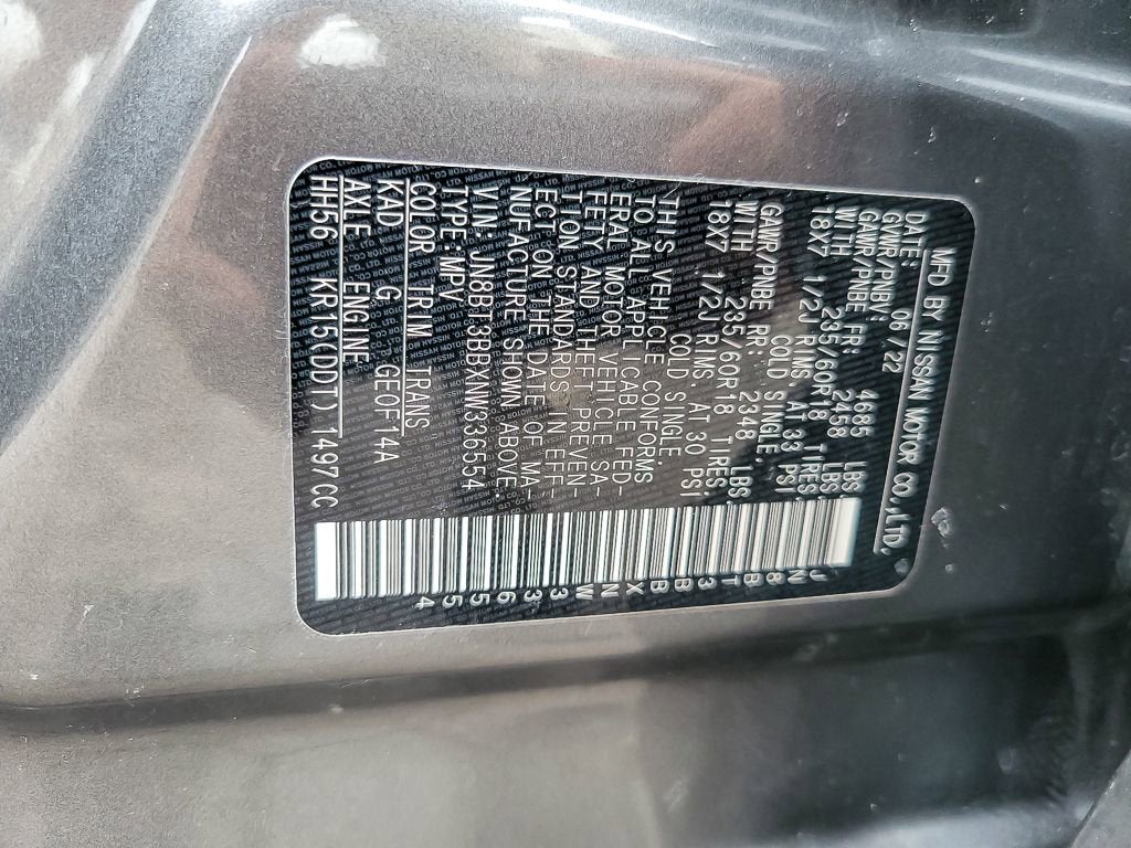 2022 Nissan Rogue SV Intelligent AWD