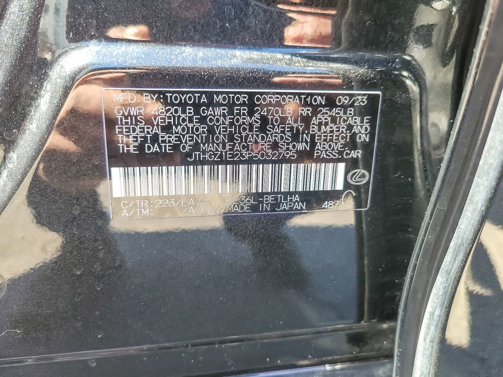 2023 Lexus IS 350 F SPORT