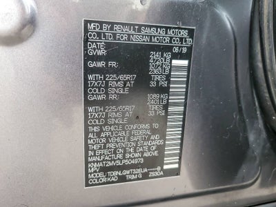 2020 Nissan Rogue SV Intelligent AWD