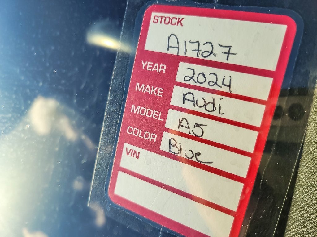 2024 Audi A5 Sportback S line Premium Plus