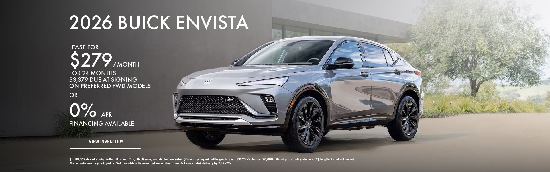 New 2026 Buick Envista